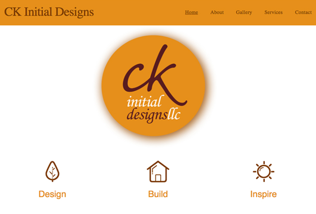 ck initial designs website