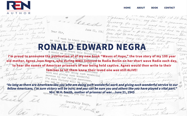 ronald edward negra website